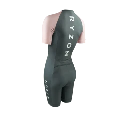 Ryzon Signature Sleeve Tri Suit Women Triathlon