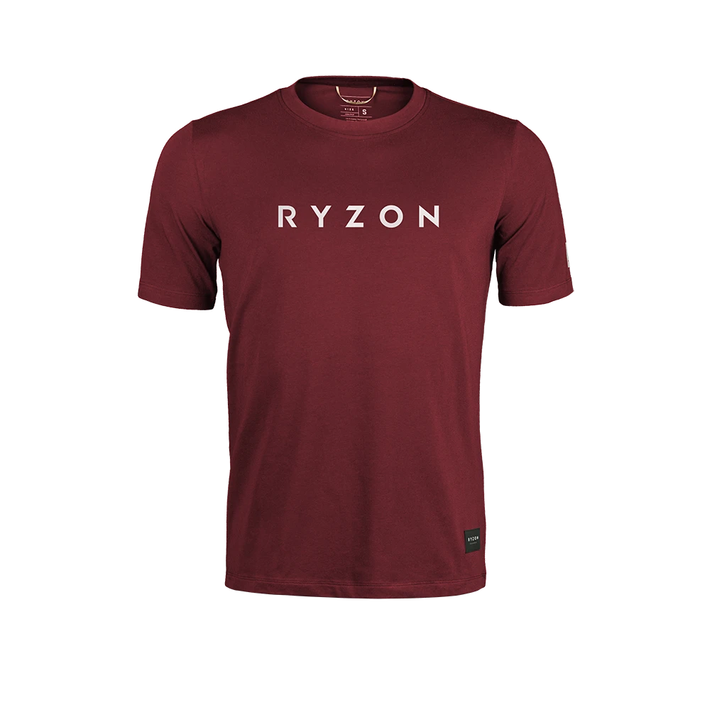 Ryzon Recharged Escape Organic Tee Men "Typelogo" Outlet