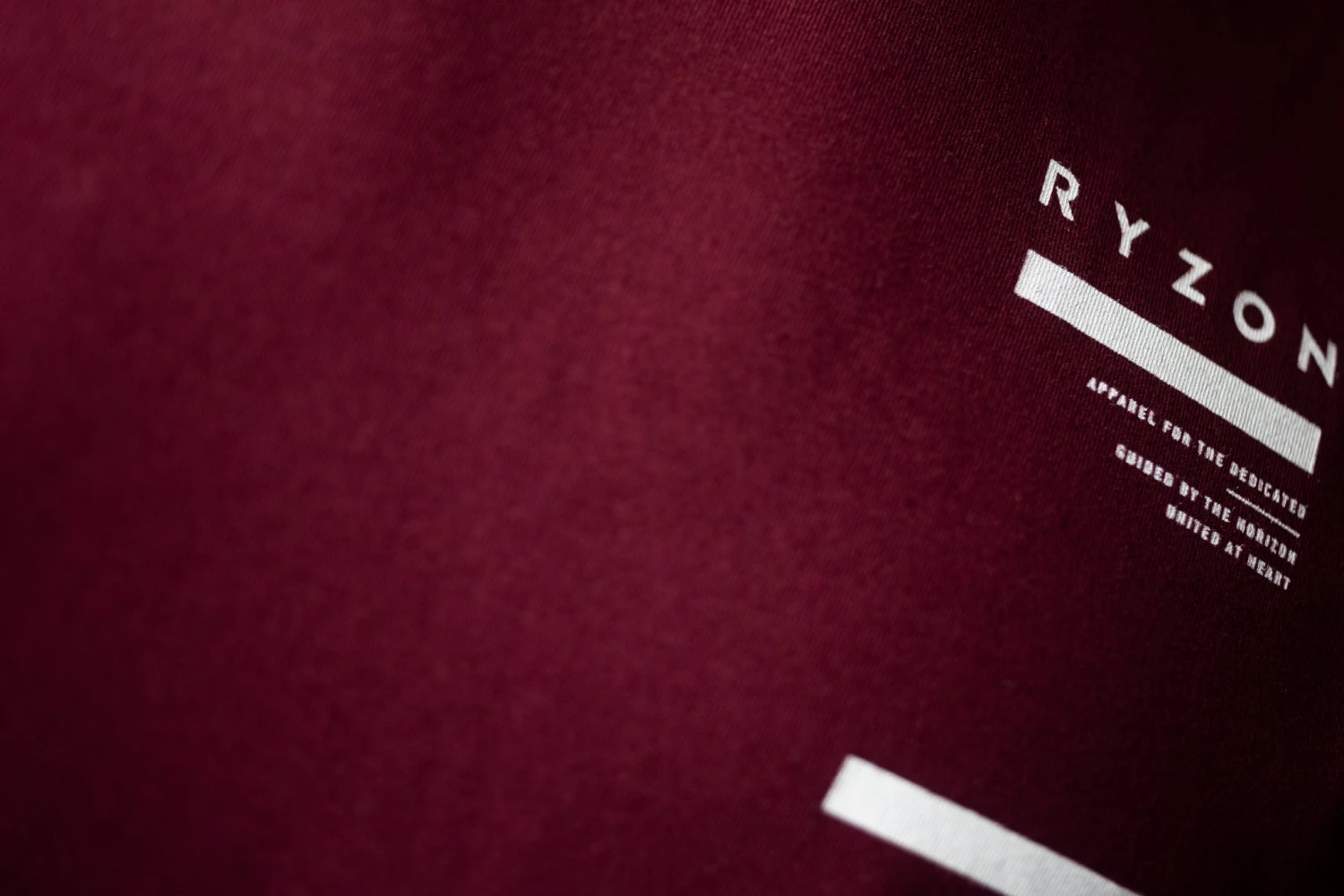 Ryzon Casual Recharged Escape Organic Tee Men "Logo Profile"