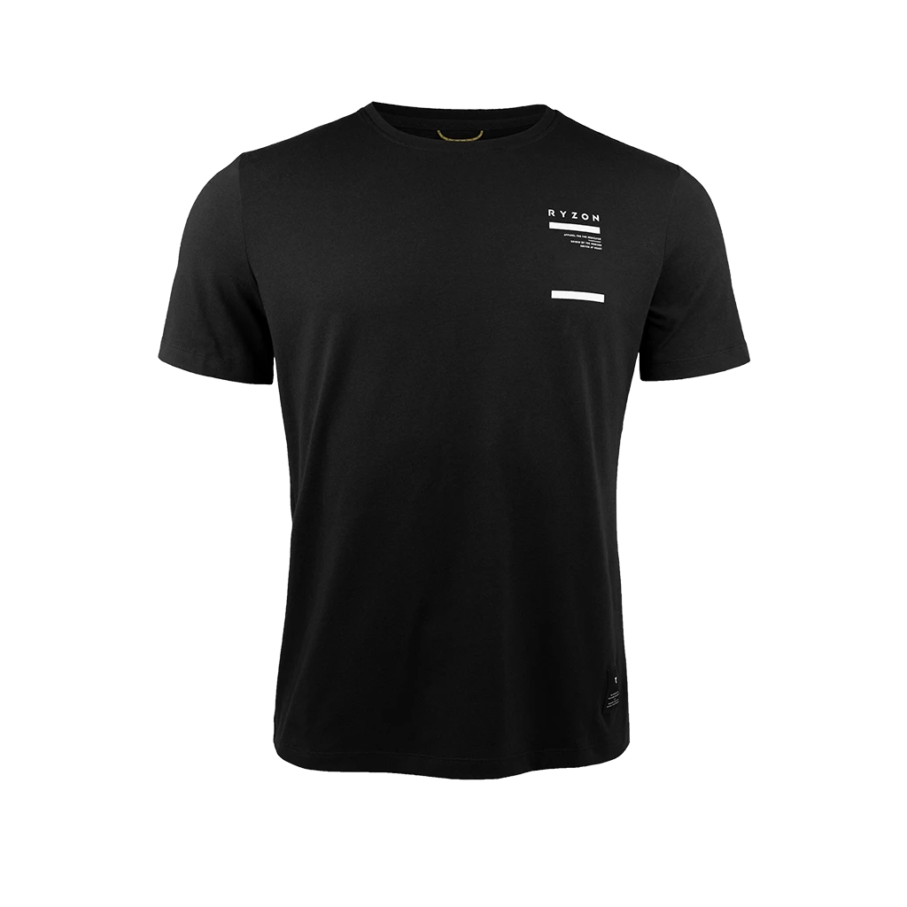 Ryzon Casual Recharged Escape Organic Tee Men "Logo Profile"